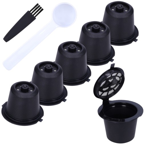 Opakovane použiteľné kapsuly pre Nespresso - 5 ks.