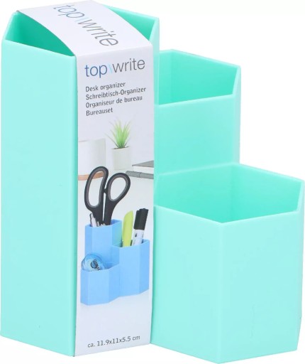 Organizér na náradie stolný zásobník na perá pastelky TOPWRITE 11cm