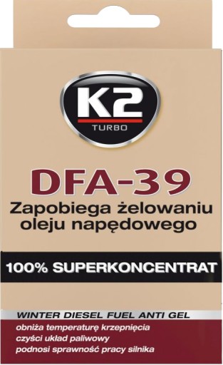 K2 DFA-39 Protigélové nafty 50ml