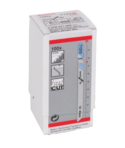 BOSCH PÍLOVÝ LIST NA HLINÍK T 127 D