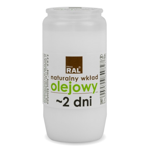 Vložka na sviečky 9,5 cm na 2 dni OL2 Oil