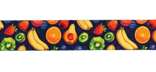 25 mm páska so sublimačnou potlačou Graphics FRUIT na nosnú pásku
