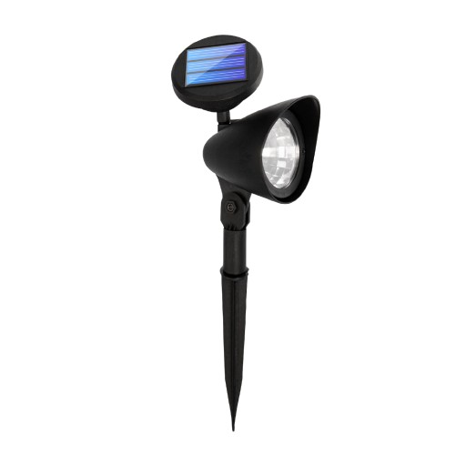 SOLÁRNE LAMPY Záhradný LED REFLEKTOR Smerový SNÍMAČ SKYPER PREPUNCH-IN