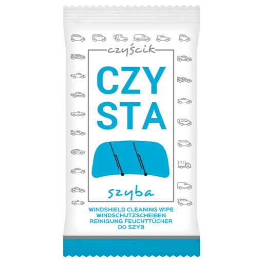 VLHČENÉ Utierky Utierka NA OKNÁ, ZRKADLÁ, SKLO 1 ks.