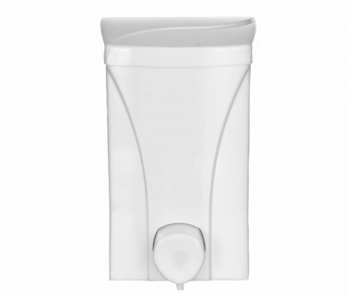 NÁSTENNÝ DÁVKOVAČ S GOMÍNOVÝM DÁVKOVAROM MYDLA GÉL NA MYDLO 500ml (T2)