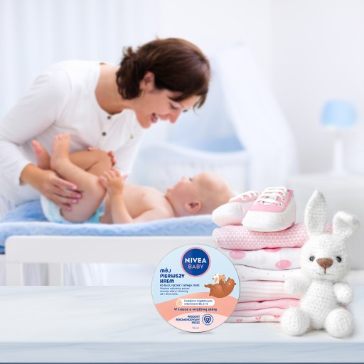 NIVEA BABY Môj prvý krém na tvár, ruky a celé telo pre deti 75ml