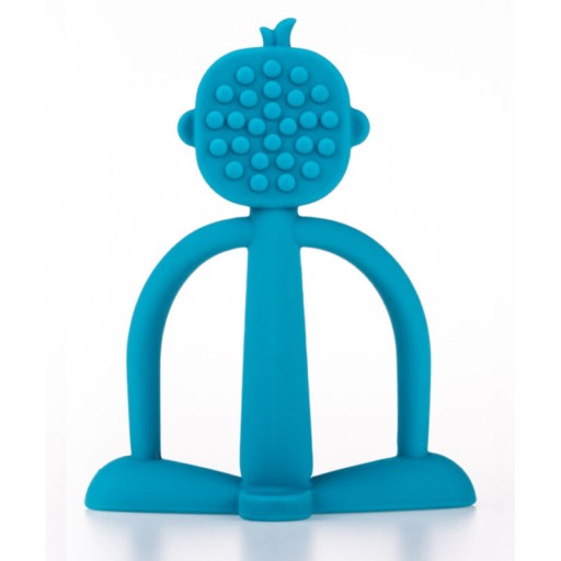GILIGUMS Bezpečné hryzátko MONKEY TURQUOISE 31308