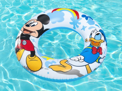 MICKEY MOUSE NAFUKOVACÍ PLÁVACÍ KRUH 56 CM