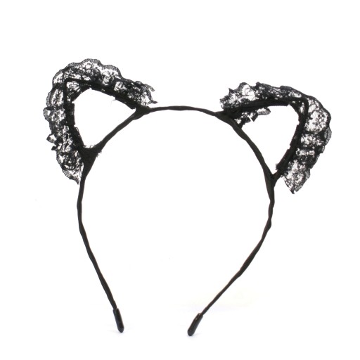HAIRBAND Cat Ears KRAJKOVÉ mačacie uši