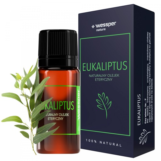 EUKALYPTOVÝ OLEJ na inhaláciu na dutiny a nádchu