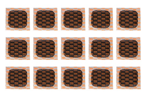 Štvorcové záplaty na pneumatiky 43x43 mm PREMA 15 ks.