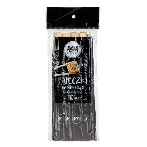 Bambusové paličky v obálkach 10 párov Asia Kitchen