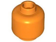 LEGO 3626c HEAD oranžová HEAD NEW (1g)