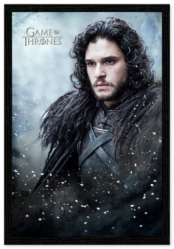 Originálny plagát Game of Thrones Jon Snow 61x91,5 cm