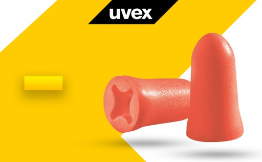 Zátkové chrániče sluchu uvex Com4-fit 10 párov