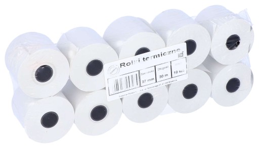 Termopapier rolka do pokladničného terminálu 37x30m 10 KS DRESCHER