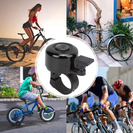 BICYKLOVÝ ZVON, klasický, hlasný, kovový, na bicykel, riadidlá