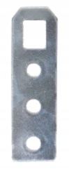 Závesný držiak na nábytok vešiak spojka háčik nábytkový háčik 15x50 mm / 5 ks