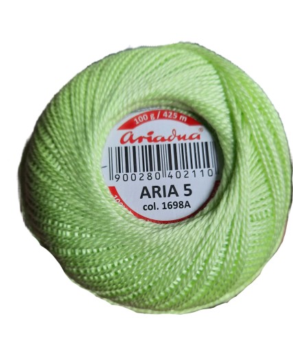 Cordonek ARIA 5 ARIADNA 120*2 zl. 1698A pistácie