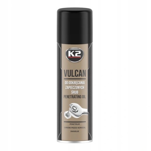 K2 VULCAN 500ML ODSTRAŇOVANIE HRDZE PRE ZAPEMENENÉ SKRUTKY