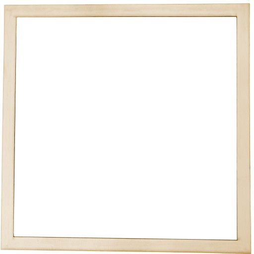 SQUARE lapač snov, drevený podstavec, šírka 2cm - 38cm
