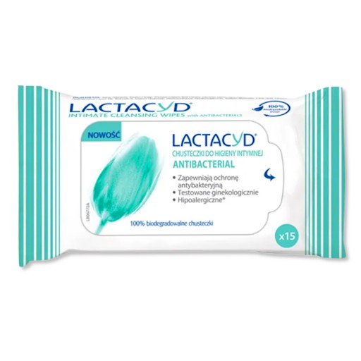 Lactacyd obrúsky na intímnu hygienu 15 ks.