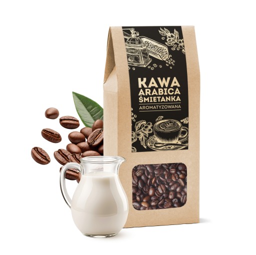 Smotana s príchuťou kávy Arabica 100 g.
