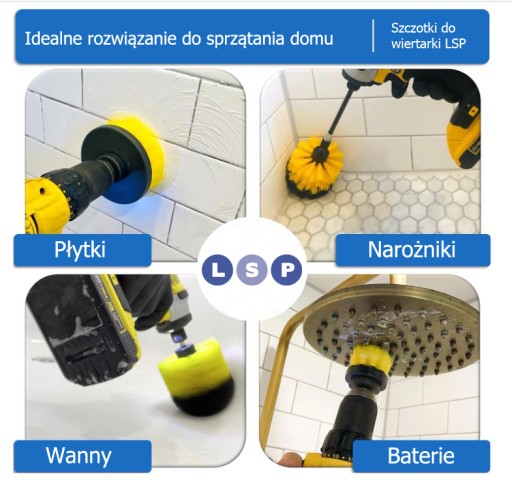 Kefky na skrutkovač, vŕtačku, na čistenie, sada čistiacich kefiek