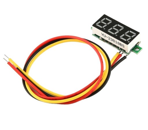 515 Indikátorový merač napätia 0-99V LED voltmeter
