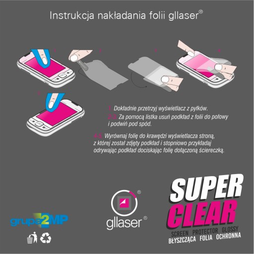 Ochranná fólia GLLASER SC pre Goclever NAVIO 500