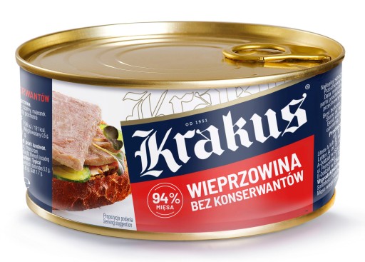 Krakus bravčová konzerva 300g