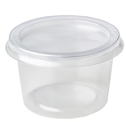 Nádoba na namáčanú omáčku, poháre, 100 ml + vrchnák, 100 ks