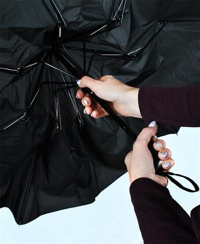 PEVNÝ DÁŽDNIK SKLADACÍ DÁŽDNIK AUTOMATICKÝ UNISEX 8 DRÔTOVÝ OBAL 110 CM