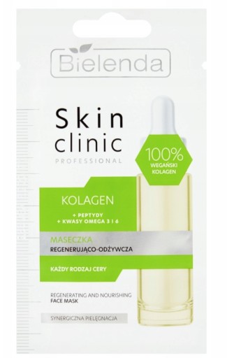 BIELENDA SKIN CLINIC KOLAGÉNOVÁ REGENERAČNÁ A VÝŽIVNÁ MASKA 8G