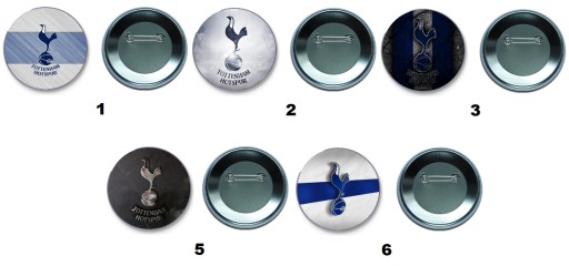 TOTTENHAM HOTSPUR F.C PINS + MENO