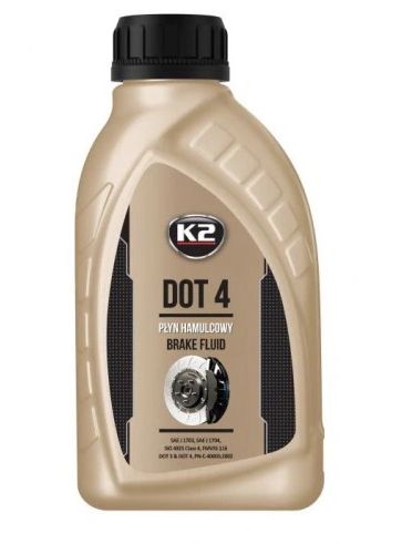 FIAT 126p - BRZDOVÁ KVAPALINA DOT 4 500ml - K2
