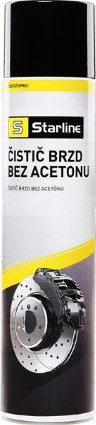 ČISTIČ BRZD BEZ ACETONU 600ML STARLINE