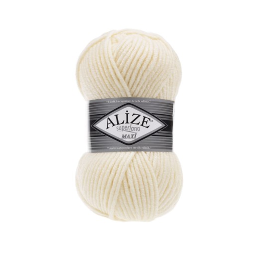 Alize Superlana Maxi 599 Ecru