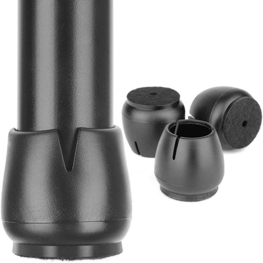 Nábytkové nánožníky s plsťou, 37-42mm