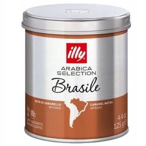 ILLY MONOARABICA BRASILE 125G MLETÁ KÁVA