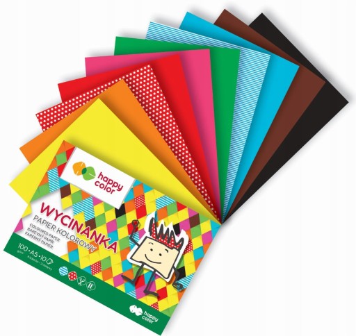 FAREBNÝ VÝREZ V BLOKU A5/10K 100 g na Work Perfect Paper for School