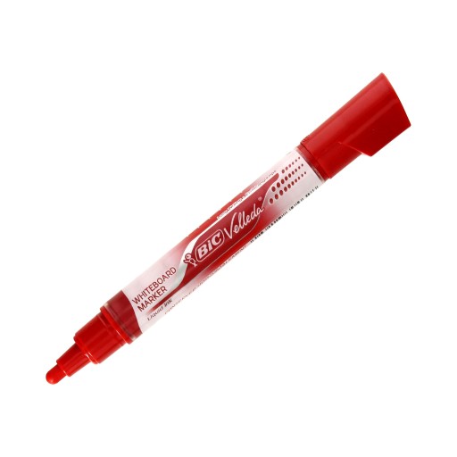 Bic červený okrúhly popisovač na tabuľu