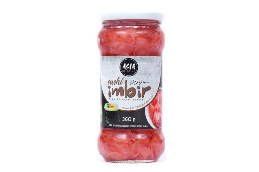 Asia Kitchen Nakladaný ružový zázvor 360g