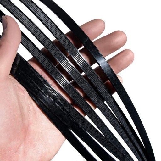 Sťahovacie pásky Sťahovacie pásky Black Strong 2,5X200mm 100ks