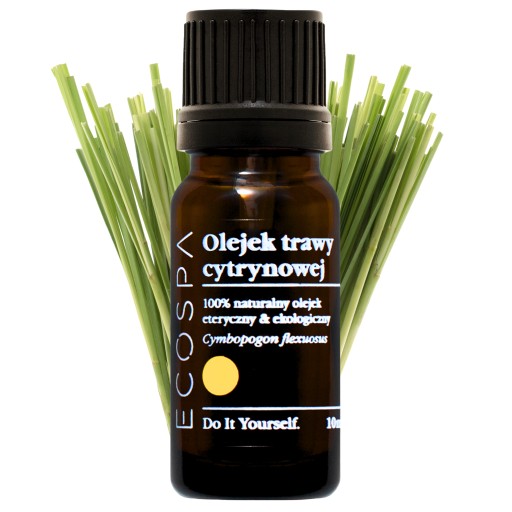 PRÍRODNÝ ÉTERICKÝ OLEJ CITRONOVÁ TRÁVA 10 ML AROMATHERAPY ECOSPA