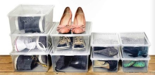 OBUV KONTAJNER PÁNSKE OBUV ORGANIZER BOX