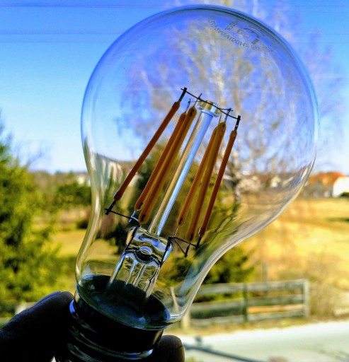 LED FILAMENTOVÁ ŽIAROVKA E27 10W A60 DEKORATÍVNA KLASICKÁ EDISON RETRO TEPLÁ FARBA