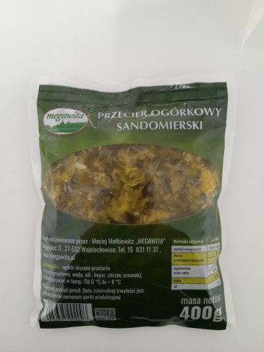 Uhorkové pyré 400g Prírodné, bez konzervantov