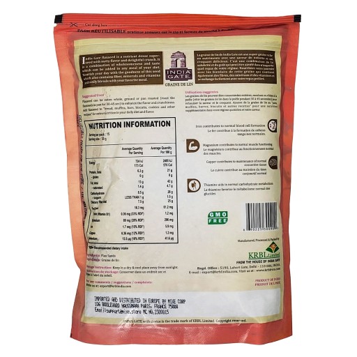 Ľanové semienko India Gate 454 g