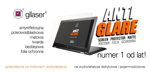 GLLASER Anti-Glare AG Modecom FreeWAY CX 5.0 ochranná fólia / matná 2 ks.